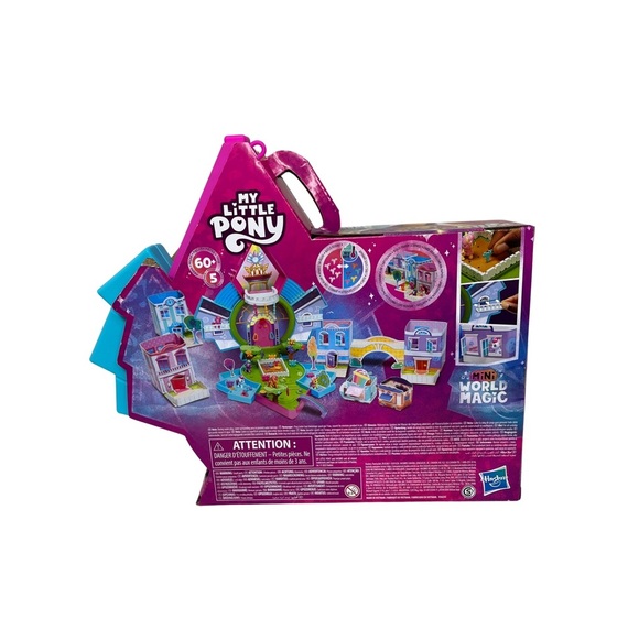 NWT My Little Pony 60 plus piece Mini World Magic Epic Mini Crystal Brighthouse - Picture 2 of 9